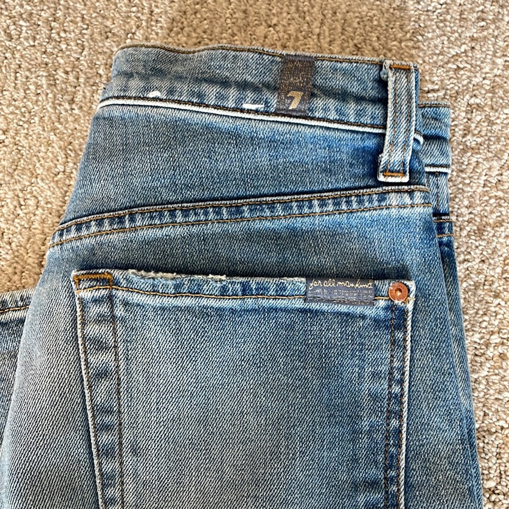 Seven for all mankind straight jeans - Picture 4 of 4